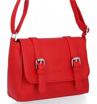 GEANȚĂ DE DAMĂ tip poștaș BEE BAG roșu 1002S23