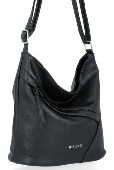 GEANȚĂ DE DAMĂ tip poștaș BEE BAG negru 0852L84