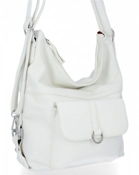 GEANȚĂ DE DAMĂ universală BEE BAG alb 2052A2074