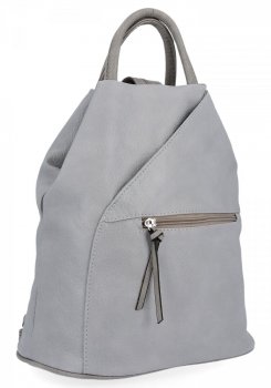 GEANȚĂ DE DAMĂ rucsac Hernan gri deschis HB0206