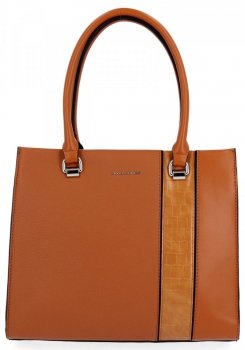 GEANȚĂ DE DAMĂ clasică David Jones roșcat 6752-2