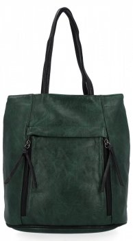 GENȚĂ DE DAMĂ rucsac Hernan verde de sticlă HB0355-1