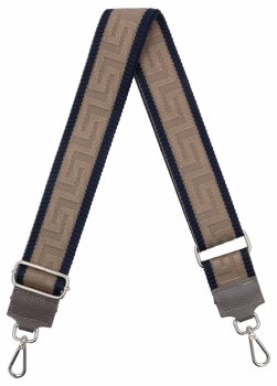 Curea de mână Geometric PA005 bej închis/albastru