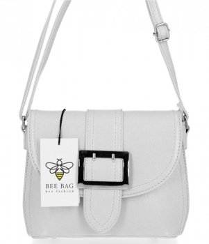 GEANȚĂ DE DAMĂ tip poștaș BEE BAG alb 1002S13