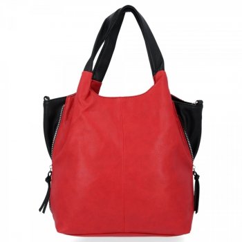 GEANȚĂ DE DAMĂ shopper bag Hernan roșu HB0293