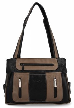 GENȚĂ DE DAMĂ shopper bag Hernan negru 3892-1