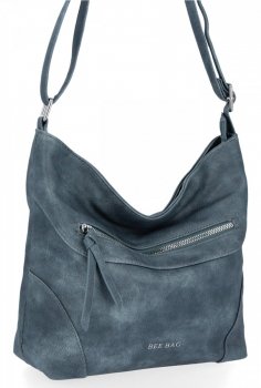 GEANȚĂ DE DAMĂ tip poștaș BEE BAG indigo 0852L2035