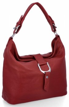 Geantă clasică de damă pe umăr de la Herisson 16B376 roșie