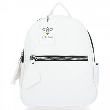 GEANȚĂ DE DAMĂ rucsac BEE BAG alb 1852CA100