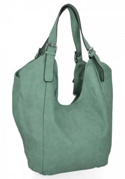 GEANȚĂ DE DAMĂ shopper bag Hernan verde HB0318