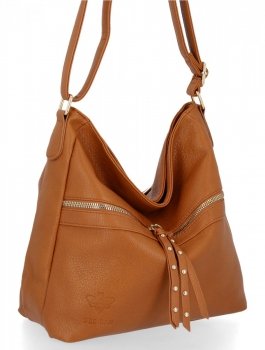 GEANȚĂ DE DAMĂ tip poștaș BEE BAG roșcat 1152S305