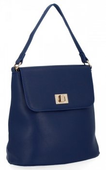 GEANȚĂ DE DAMĂ tip poștaș Herisson bleumarin 1752A298
