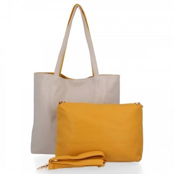 GEANȚĂ DE DAMĂ shopper bag Venere bej 888-1