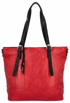 GENȚĂ DE DAMĂ shopper bag Hernan roșu HB0213-1