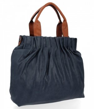 Dámska kabelka shopper bag Hernan tmavo modrá HB0196-1