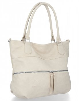 Dámska kabelka listonoška BEE BAG béžová 1302L91