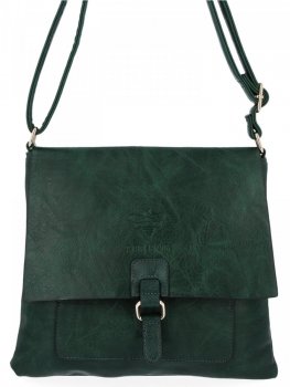 Dámska kabelka listonoška BEE BAG fľašková zelená 1102S32