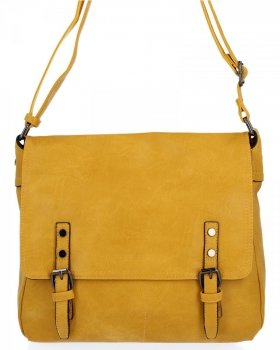 Dámska kabelka listonoška BEE BAG žltá 1502L36BB