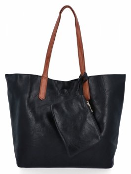 Dámská kabelka shopper bag Herisson čierna H8805