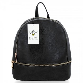 Dámska kabelka batôžtek BEE BAG čierna 1752L78