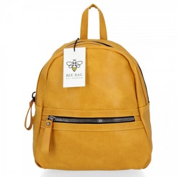 Dámska kabelka batôžtek BEE BAG žltá 1402M155