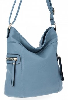 Dámska kabelka listonoška BEE BAG svetlo modrá 1152S307