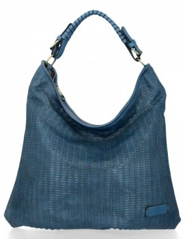 Dámska kabelka univerzálna BEE BAG modrá H1005