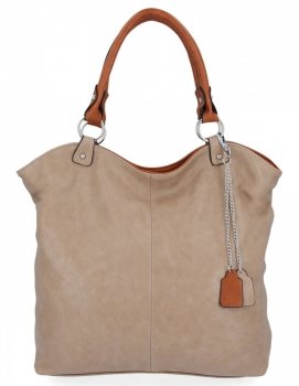 Dámska kabelka shopper bag Hernan zemitá HB0150