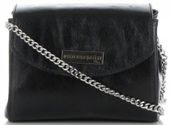 Kožené kabelka listonoška Vittoria Gotti iron V695351