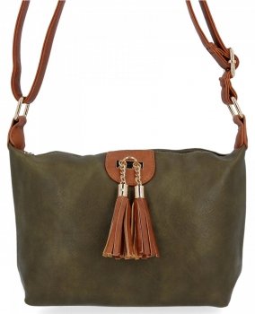 Dámska kabelka listonoška BEE BAG khaki 0802S17