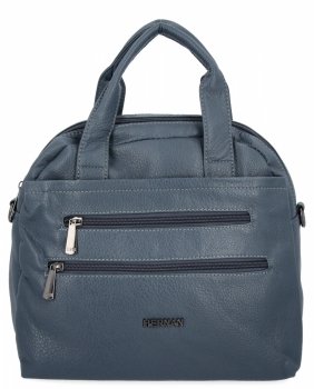 Univerzálna dámska taška 2 komory firmy Hernan 50908 Svetlomodrá