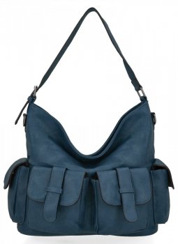Dámska kabelka shopper bag Hernan morská HB0395
