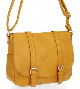 Dámska kabelka listonoška BEE BAG žltá 1152S35BB
