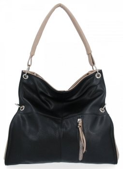 Dámska kabelka shopper bag Hernan čierna HB0170