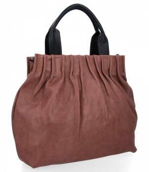 Dámska kabelka shopper bag Hernan špinavá ružová HB0196-1