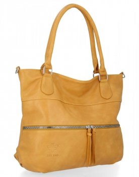 Dámska kabelka listonoška BEE BAG žltá 1302L91