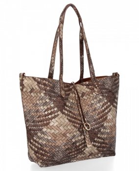 Dámska kabelka shopper bag Venere khaki 333B