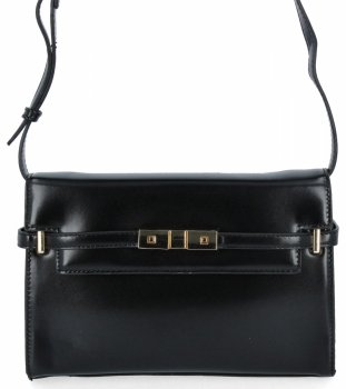 Elegantná dámska kabelka cez rameno od firmy Herisson 17R506 čierna