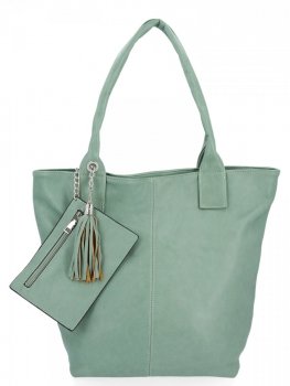 Dámska kabelka shopper bag Hernan zelená HB0339