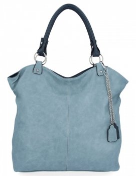 Dámska kabelka shopper bag Hernan svetlo modrá HB0150