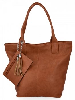 Dámska kabelka shopper bag Hernan ryšavá HB0339