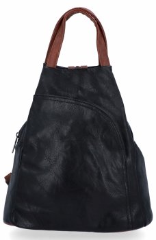  Dámská kabelka batôžtek Herisson čierna 1502L32
