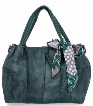 Univerzálna dámska taška Shopper Bag od firmy Herisson 15B6038 Tyrkysová