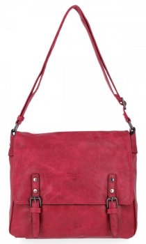 Dámska kabelka listonoška BEE BAG bordová 1502L36BB