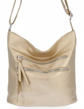 Dámska kabelka univerzálna BEE BAG zlatá 0852L2036