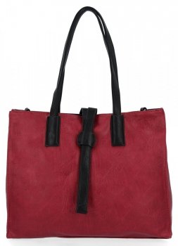 Dámska kabelka shopper bag Hernan bordová HB0192-1
