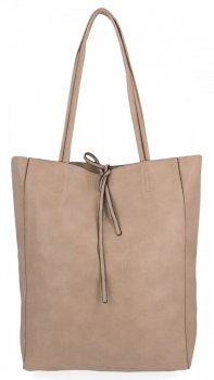 Dámska kabelka shopper bag Hernan tmavo béžová HB0253