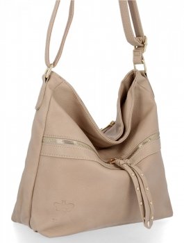 Dámska kabelka listonoška BEE BAG béžová 1152S305
