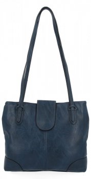 Dámska kabelka shopper bag Hernan tmavo modrá HB0225