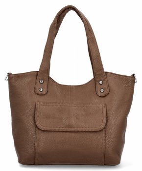 Dámská kabelka shopper bag Herisson tmavo béžová 17B374